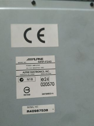 JVC MRP F240 todo incluido caja original 