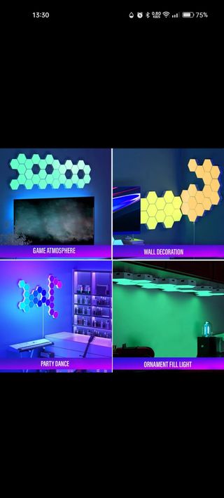Led de pared gaming