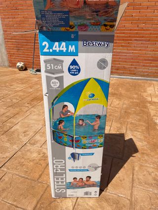 Piscina tubular redonda Bestway
