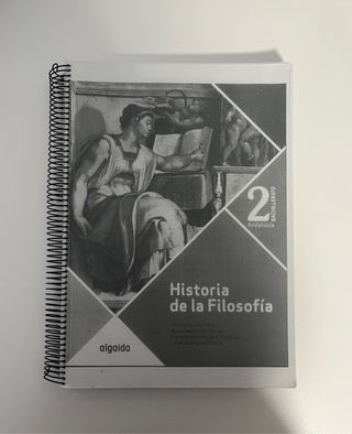 Libro historia de la filosofía 2 bachillerato