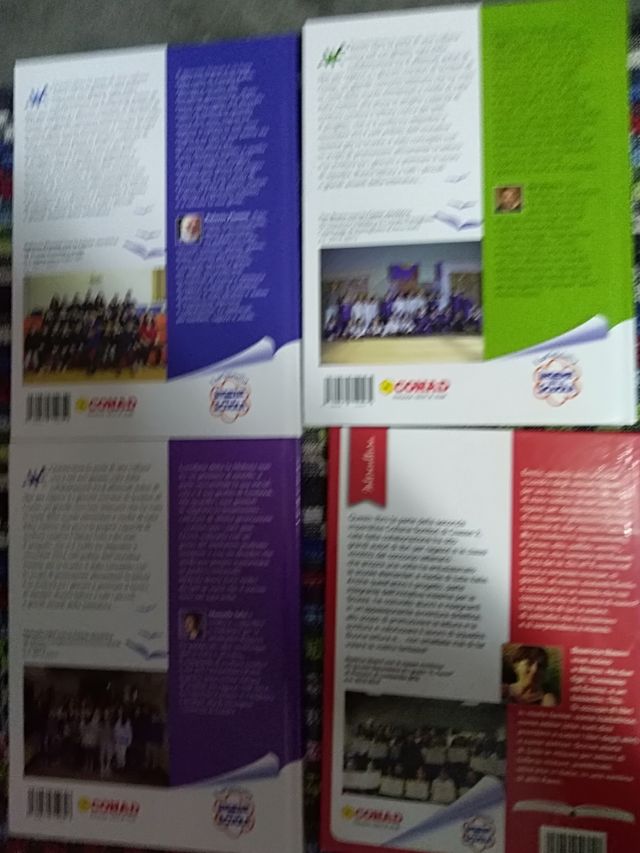 libri  serie " scrittori di classe" (conad) 