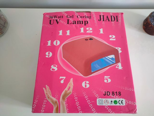 Lampara de uv para móviles o uñas 