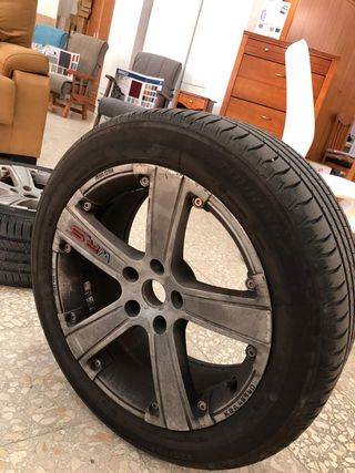  4 LLANTAS DE ALUMINIO 