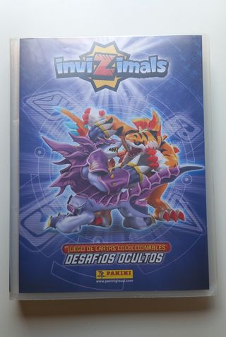 Album Invizimals Desafíos Ocultos Panini 2013