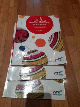 Matemáticas Academicas 4 ESO