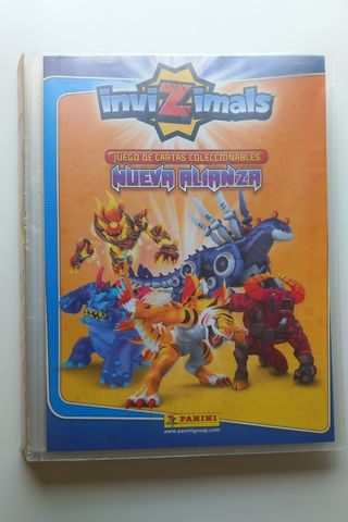Album Invizimals Nueva Alianza Panini 2014