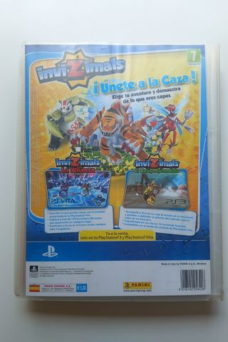 Album Invizimals Nueva Alianza Panini 2014