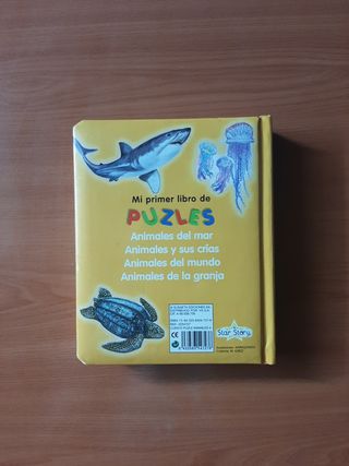 Libro -puzzle "Animales del mar"