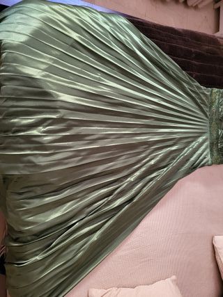 Vestido verde de fiesta 