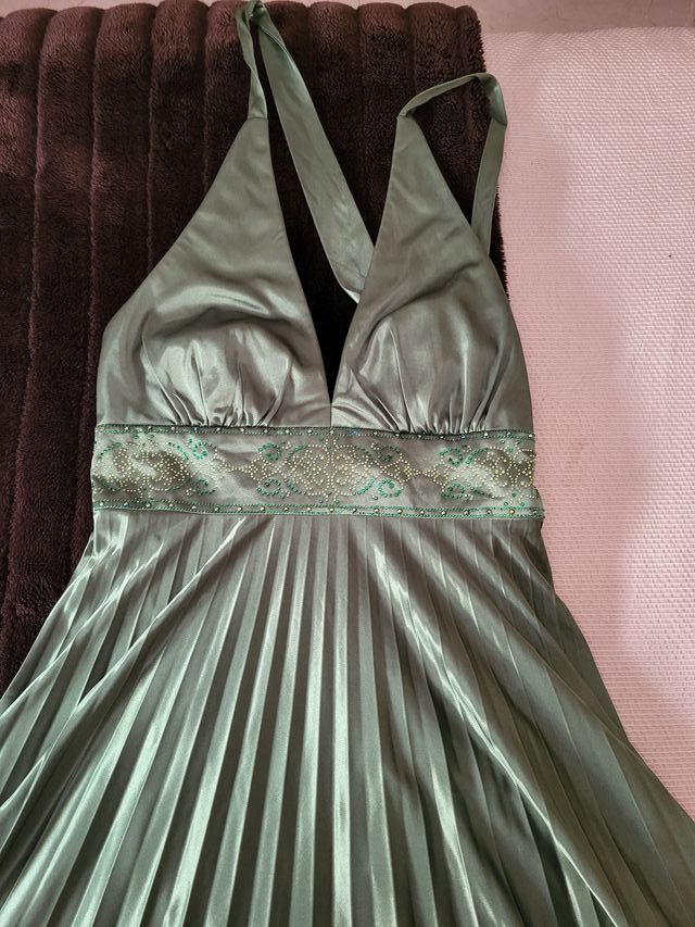 Vestido verde de fiesta