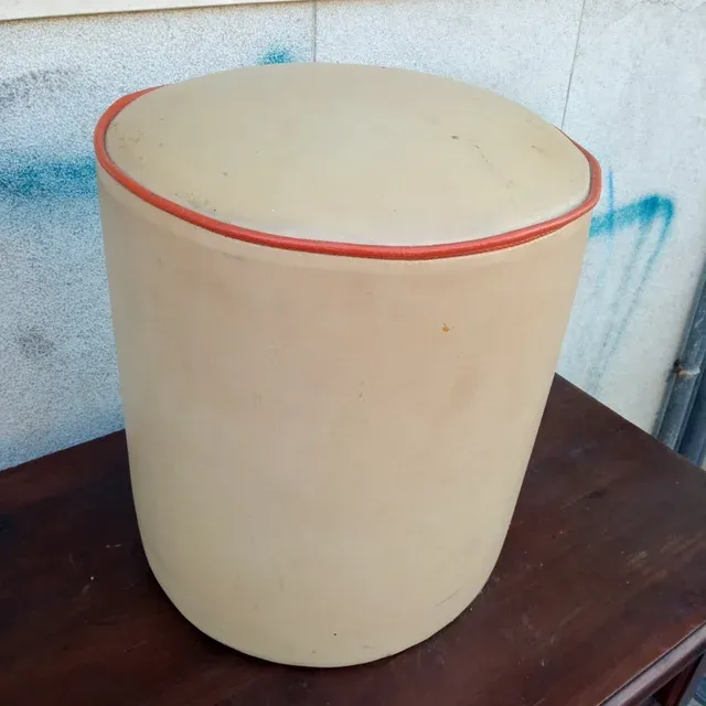 Tamburete Bajo Blanco