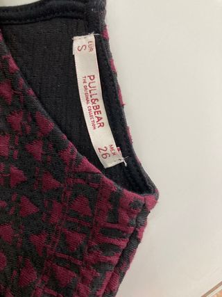 Vestido fiesta pull and bear