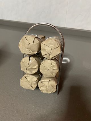 Juego 6 Especieros de cristal A Estrenar