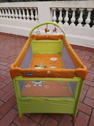 Cuna de viaje 2 niveles Jane