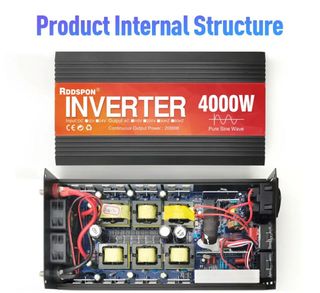 Inversor 4000w 12V A 220V ONDA PURA Fuengirola