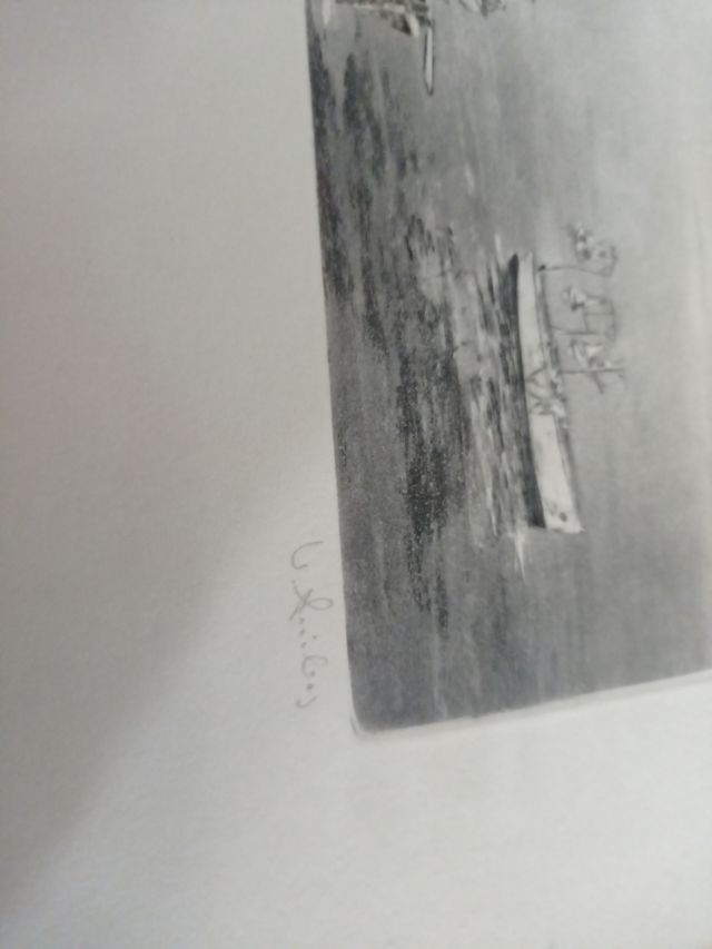 Grabado de marina 38x31