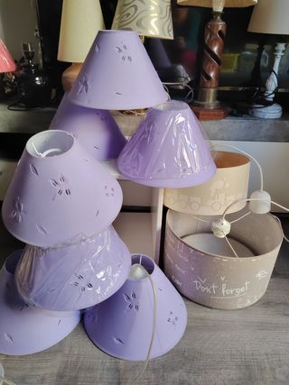 lámparas de techo, tulipas