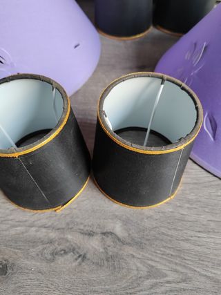 lámparas de techo, tulipas