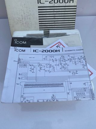 ICOM IC-2000H VHF 144 Mhz Radioaficionado "Nuevo"