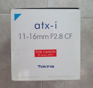 Tokina atx-i 11-16mm f2.8 CF (Canon)