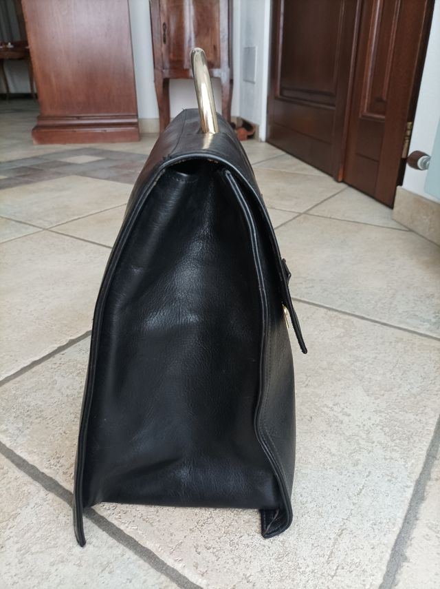 BORSA ARTIGIANATO FIORENTINO IN VERO CUOIO-VINTAGE