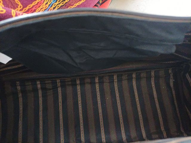 BORSA ARTIGIANATO FIORENTINO IN VERO CUOIO-VINTAGE