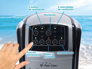 CLIMATIZADOR EVAPORATIVO ELECTRÓNICO