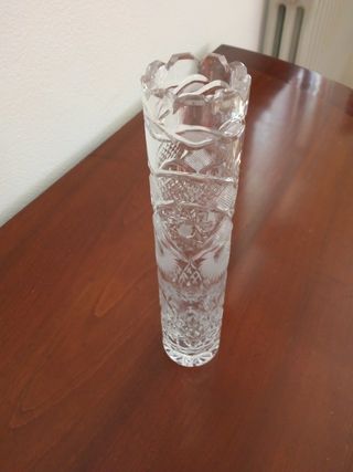 Vaso fiori in cristallo 