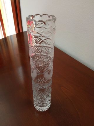Vaso fiori in cristallo 