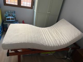 Somier + colchón eléctrico (reclinable) 90