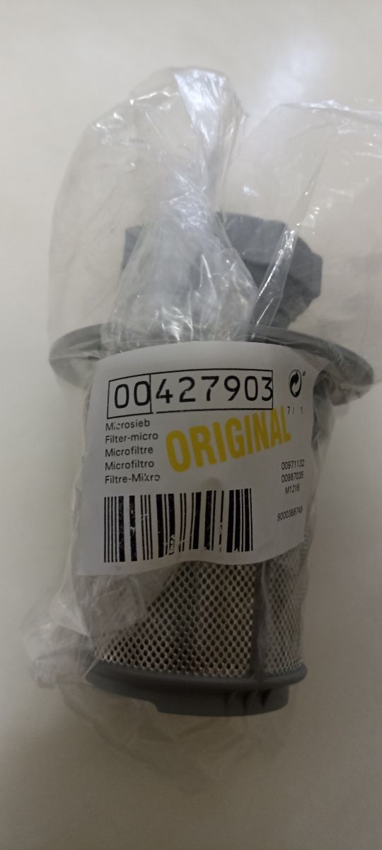 Filtro de lavavajillas