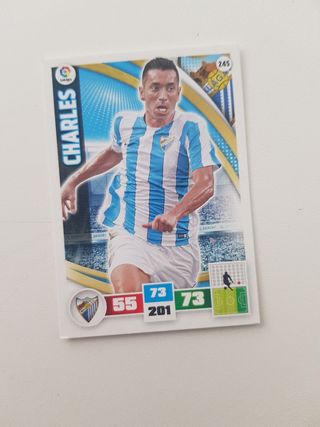 7 cromos de futbol del Málaga