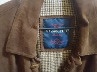 CHAQUETA DE CUERO HOMBRE MASSIMO DUTTI
