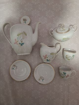 Juego de té vintage