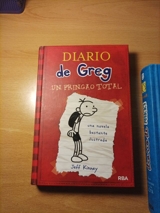 Libros Diario de Greg y Diario de Nikki