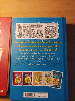 Libros Diario de Greg y Diario de Nikki