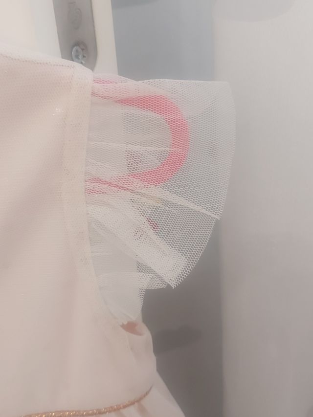 Vestido fiesta niña 24-36 meses tul suave