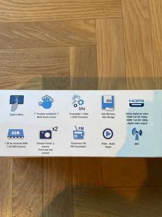 Tablet Vexia TabletPlus White Android con soporte 