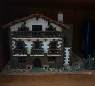 Maqueta Caserio Vasco vintage descuento 4