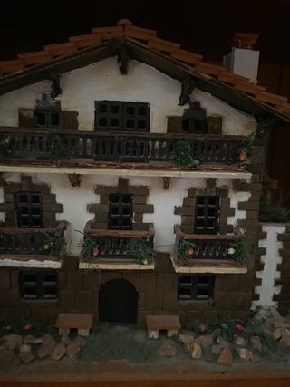 Maqueta Caserio Vasco vintage descuento 4