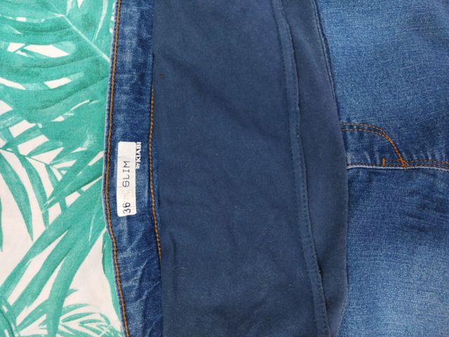 Tejano largo premamá 