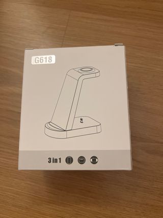 Cargador inalámbrico 3 en 1