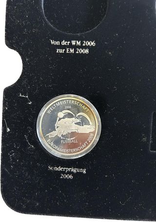 Silber-Gedenkprägungen FUßBALL-EM ÖSTERREICH-SCHWE