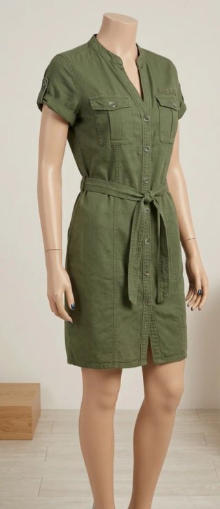 Vestido estilo vaquero de h&M talla 36/38 .