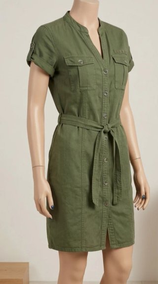 Vestido estilo vaquero de h&M talla 36/38 .