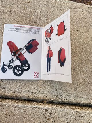 Mochila bugaboo roja