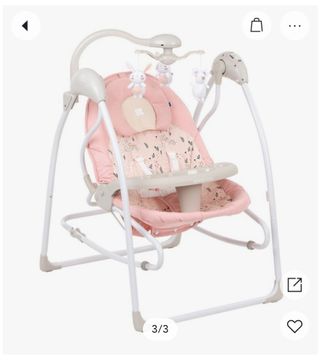 Columpio Hamaca Kikkaboo 2 en 1 Mia Stella