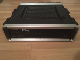 Equipo sonido PA amplificador + altavoces + cables