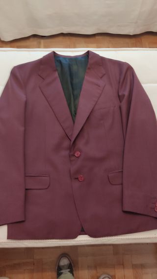Chaqueta traje. Lana fría 