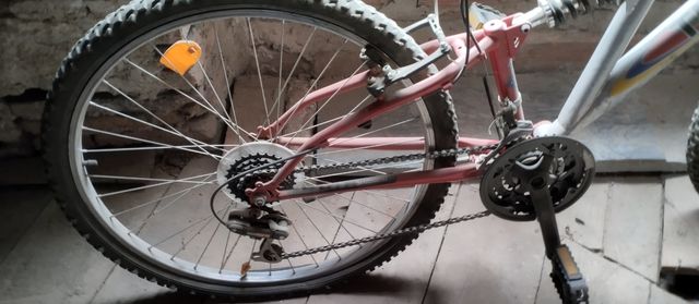 la bicicleta de las fotos